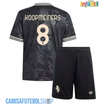 Camisa de time de futebol Juventus Teun Koopmeiners #8 Replicas 3º Equipamento Infantil 2025-26 Manga Curta (+ Calças curtas)
